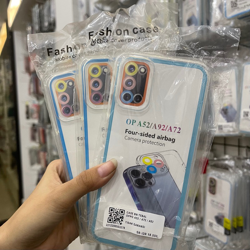 CASE OPPO A92 / OPPO A72 / OPPO A52 BENING TEBAL ANTI KUSAM