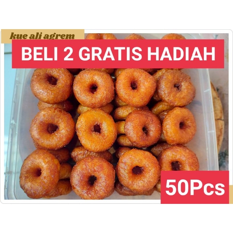 

Kue Cincin Ali Agrem 50pcs