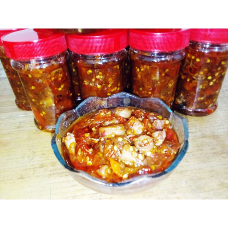 

sambel cumi potong 150gram