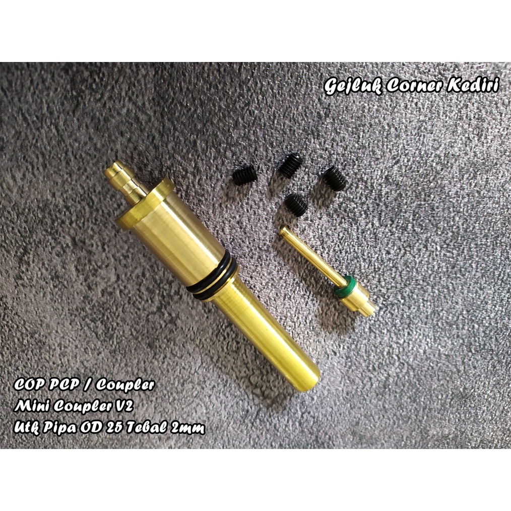 Cop PCP Model Mini Coupler V2 untuk Pipa OD 25 tebal 2mm Termurah ART V5Z3