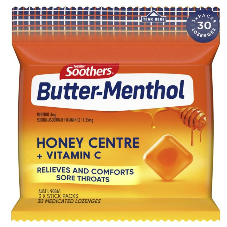 

Buttermenthol Honey 3x10 Lozenge Multipack