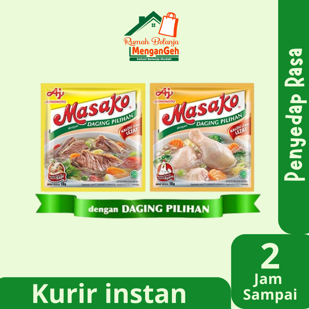 

Penyedap Rasa Masako Ayam Sapi Sachet