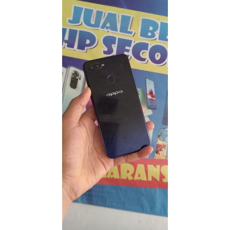Oppo F9 Pro Ram 6/128 GB minus lcd retak 1 helai hp Refubish