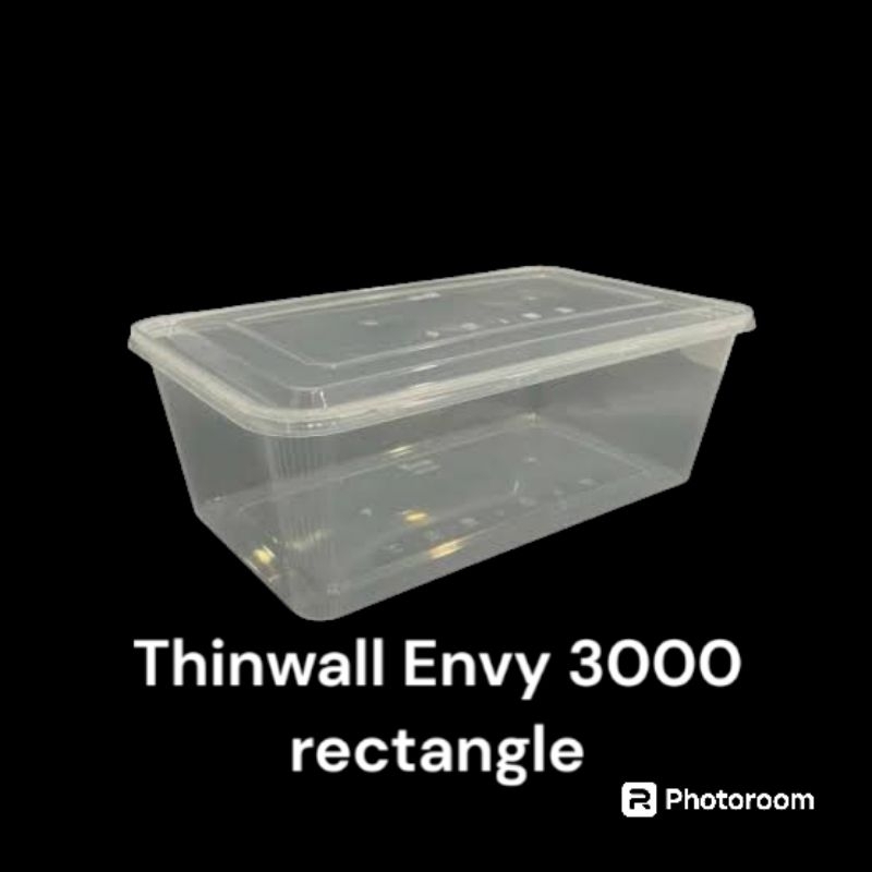 Thinwall 3000 ml rectangle Envi