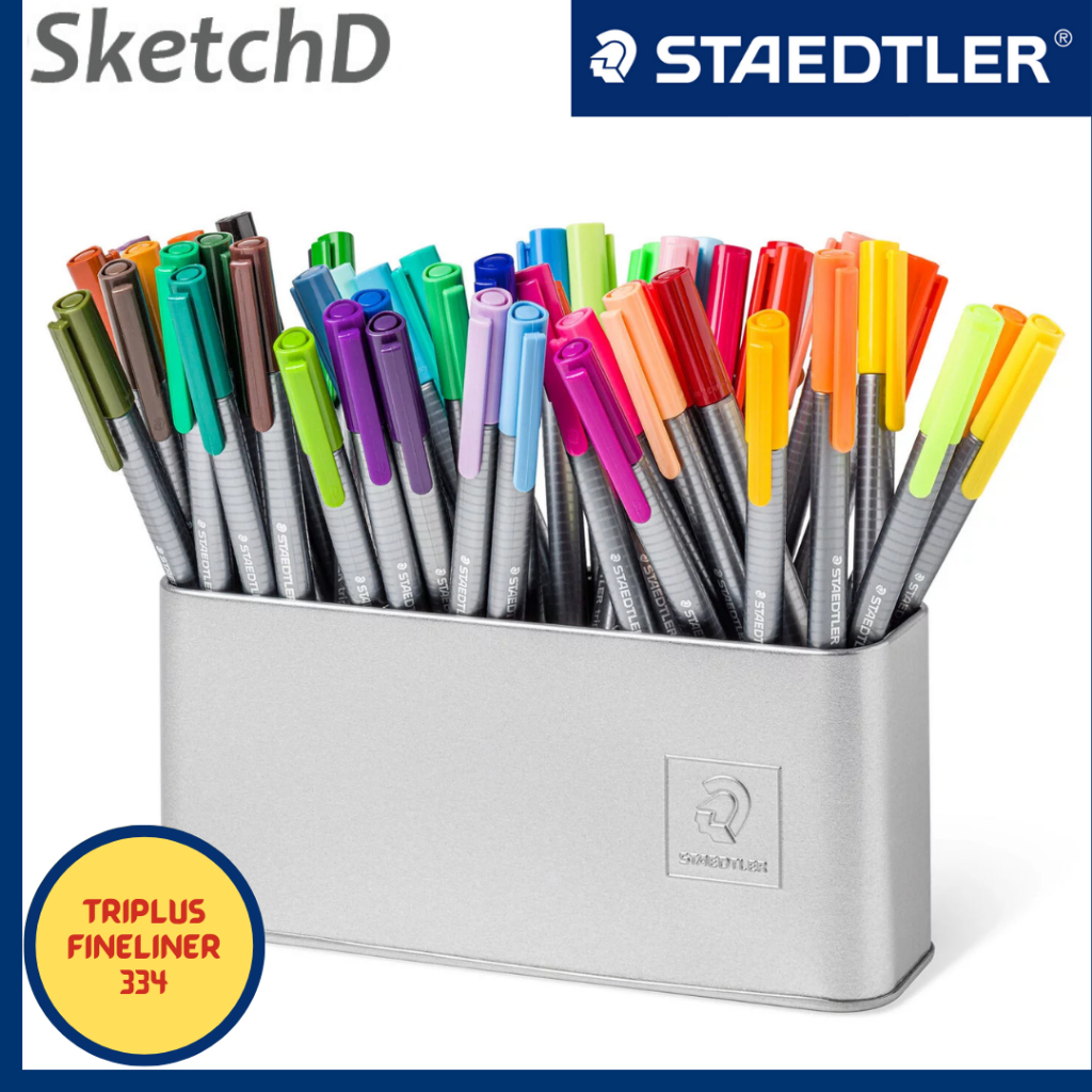 

Pena Triplus Colour Fineliner Spidol Staedtler Color Marker 0.3 mm Satuan