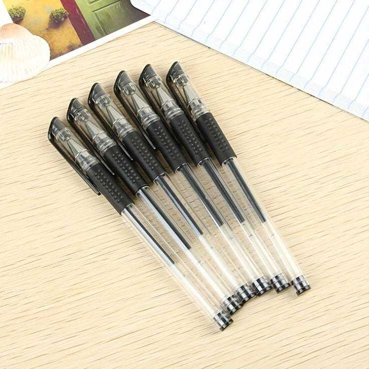 

Pena Gel 0.55mm Pulpen Standar Tinta Cair Alat Tulis Sekolah Kantor