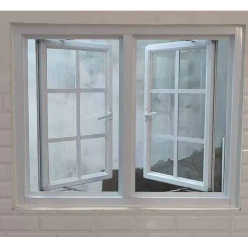 jendela double alumunium list ornamen free packing kayu uk. L120