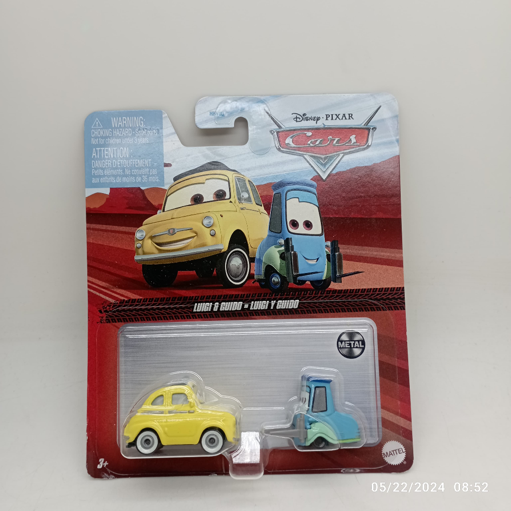 Disney Cars Pixar Mattel Luigi and Guido 1:55