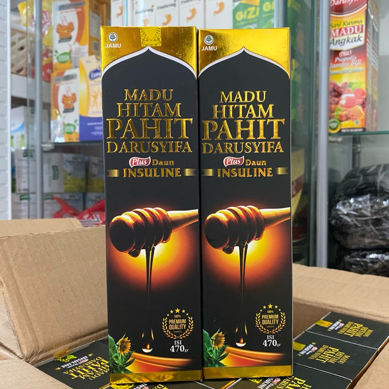

MADU HITAM PAHIT INSULIN DARUSYIFA 470 GRAM