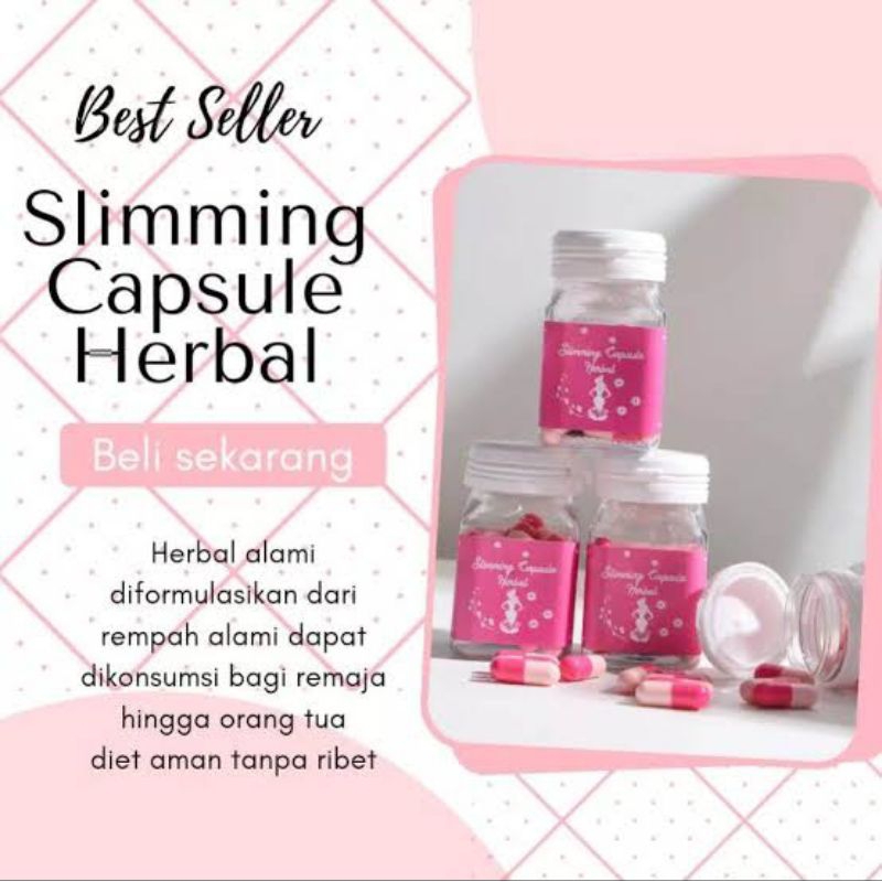 SLIMMING Capsul herbal obat pelangsing badan original