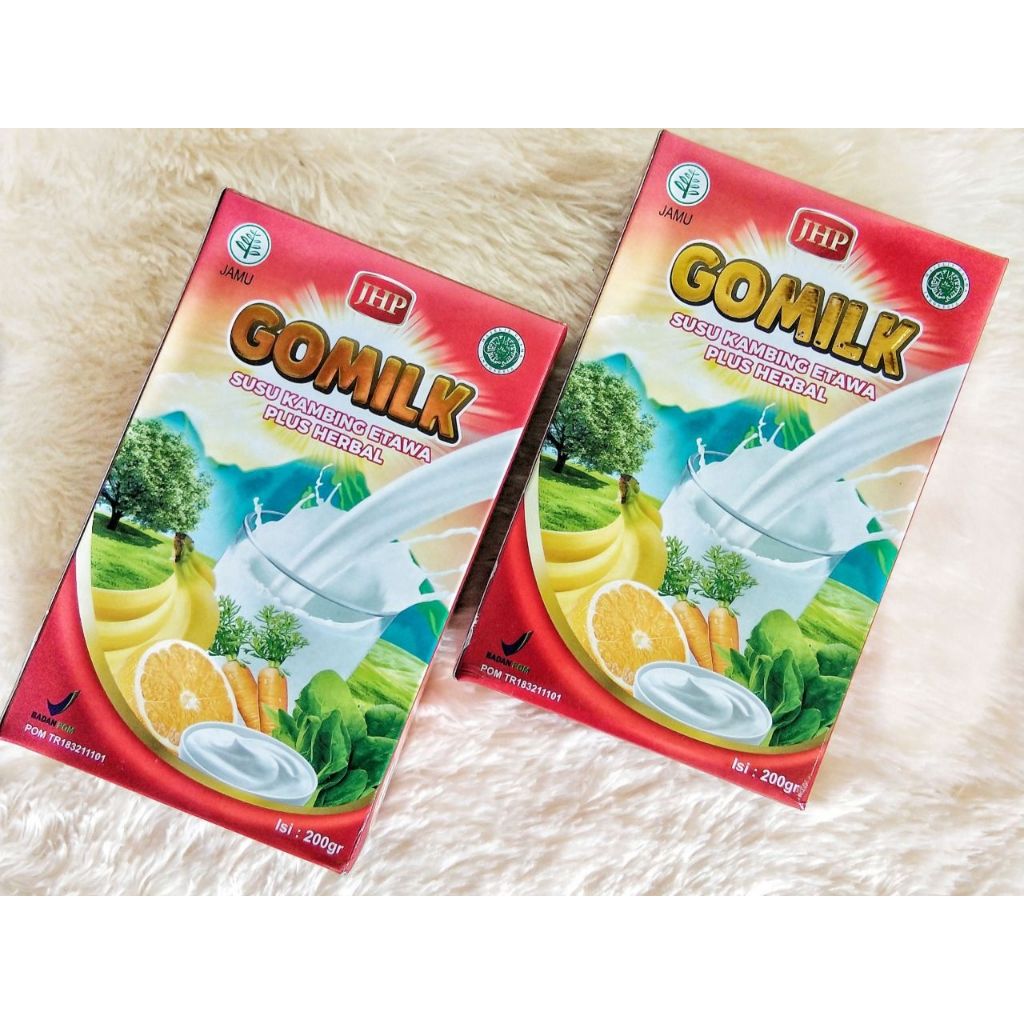 

gomilk susu kambing etawa bubuk plus herbal untuk anak dewasa aman untuk ibu hamil mpasi berkualitas