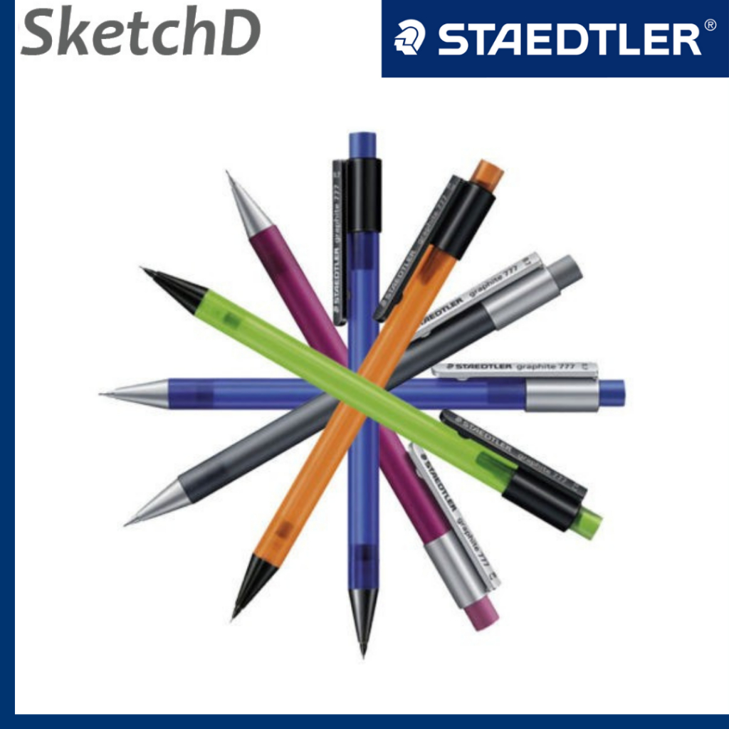 

Pensil Mekanik 05 - 777 Mech Graphite Staedtler Mechanical Pencil 0.5