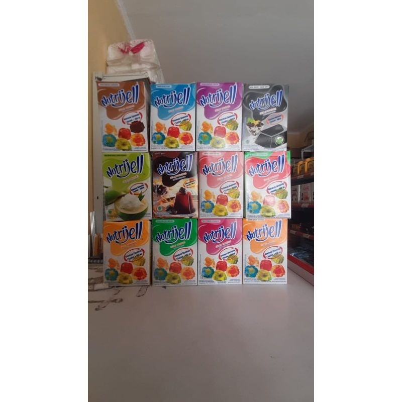 

Nutrijell ekonomis Box isi 12 sachet (10gr)