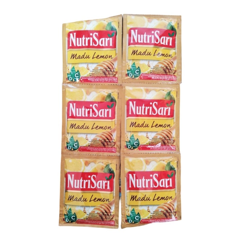 

Nutrisari Madu Lemon Minuman Serbuk [10 sachet]