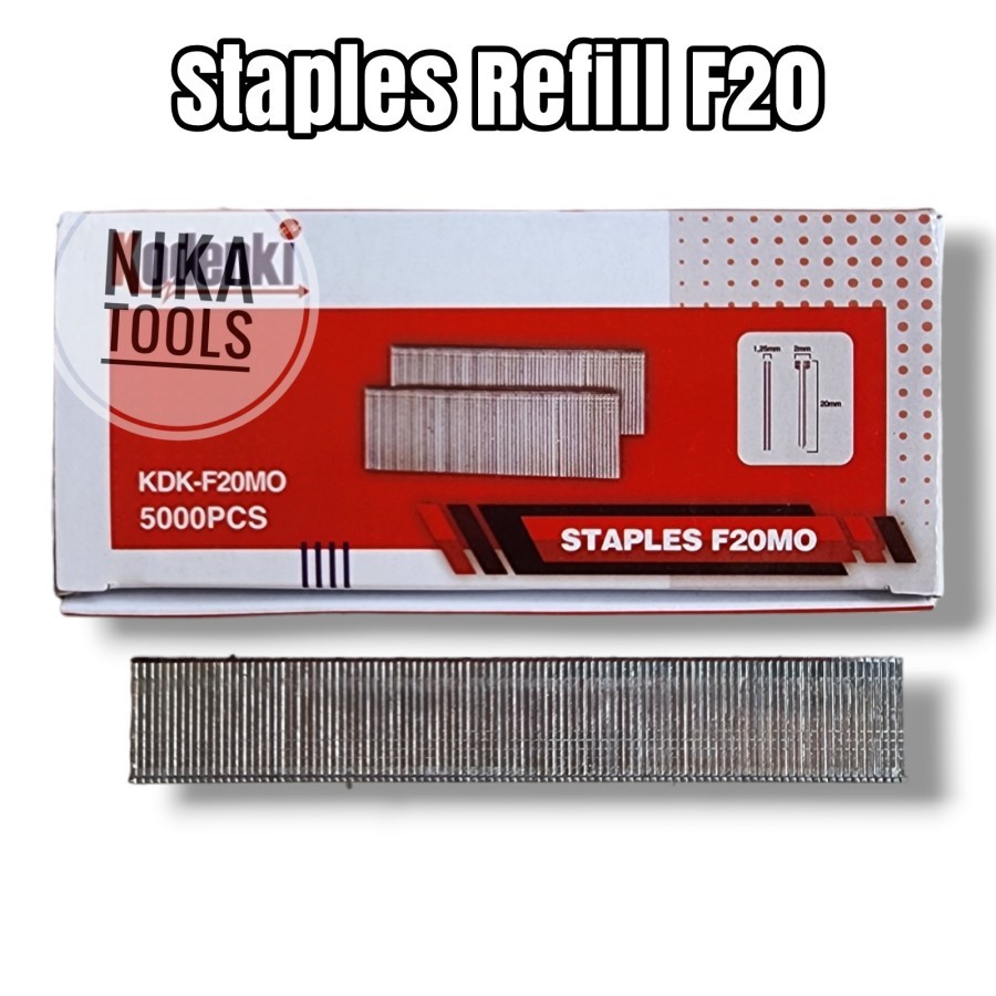 

Refill Staples Stapless Air Nailer F20 Kodenki