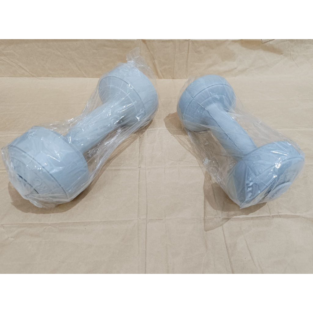 Barbel 2kg / dumbell plastik 2 kg pasir / Dumbel barbel 2 kg