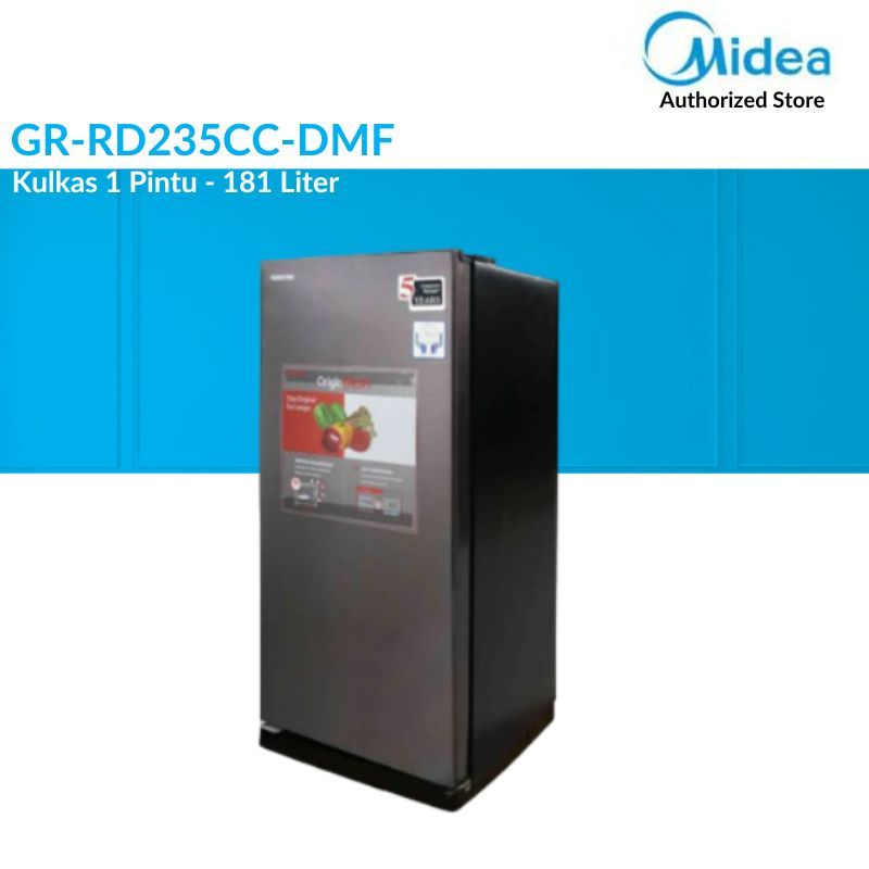 MIDEA Toshiba Kulkas 1 Pintu 181L GR-RD235CC-DMF / GR RD235CC DMF (37)