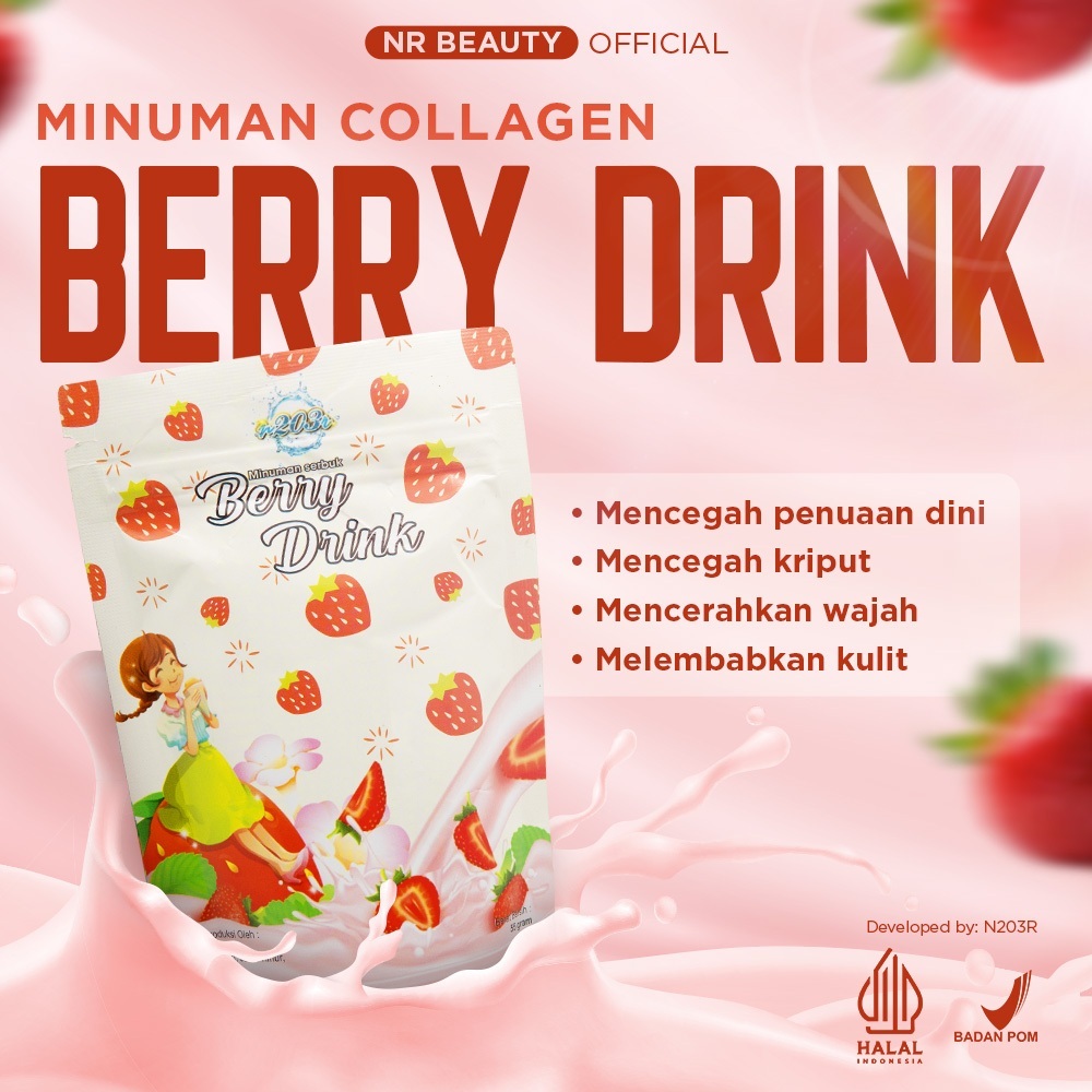 Minuman Collagen N203R Berry Drink