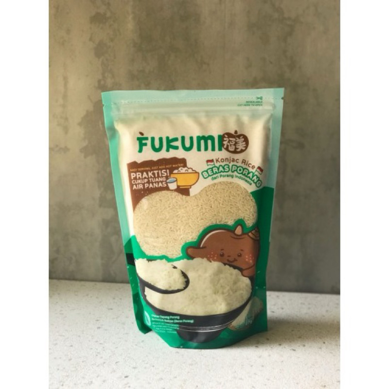 

fukumi beras porang pouch 1kg 25 porsi