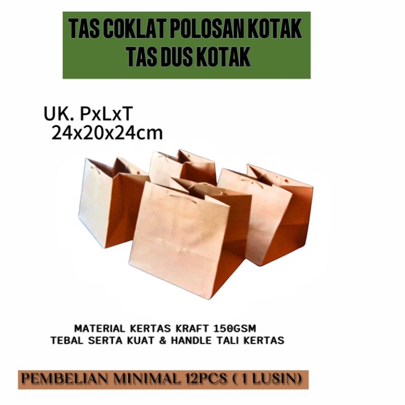 

TAS PAPERBAG KOTAK /TAS DUS/TASBENTO