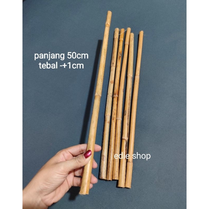 Rotan Kerajinan/Rotan Pitrit/Fitrit/Rotan Penjalin/Batang Rotan Murah/Kerajinan Rotan 50cm (-+1cm)