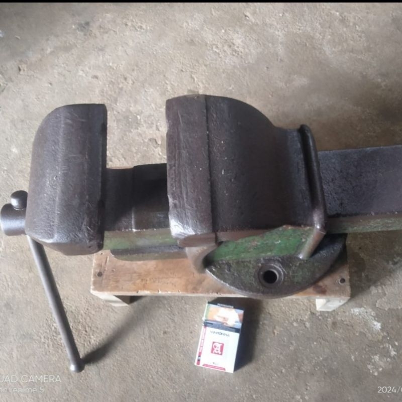 catok ragum tanggem lawas lawasan 5.5 inch siap kerja