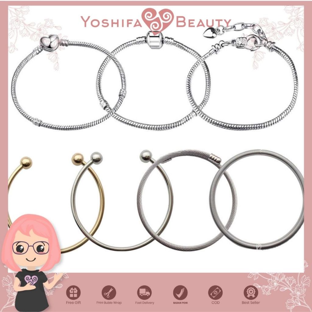 Gelang Rantai Premium | Rantai Gelang Bracelet Wanita