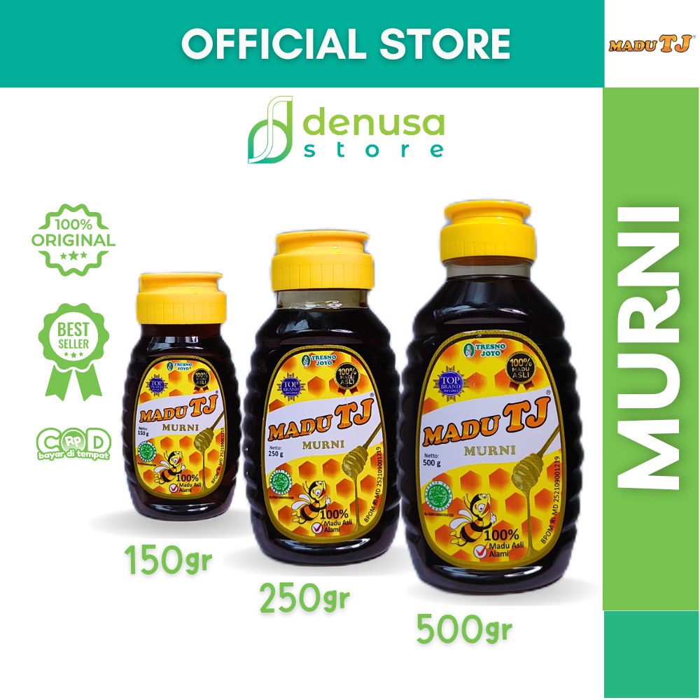 

Madu TJ Murni Asli Daya Tahan Tubuh Menjaga Stamina Penambah Nafsu makan Tresno Joyo