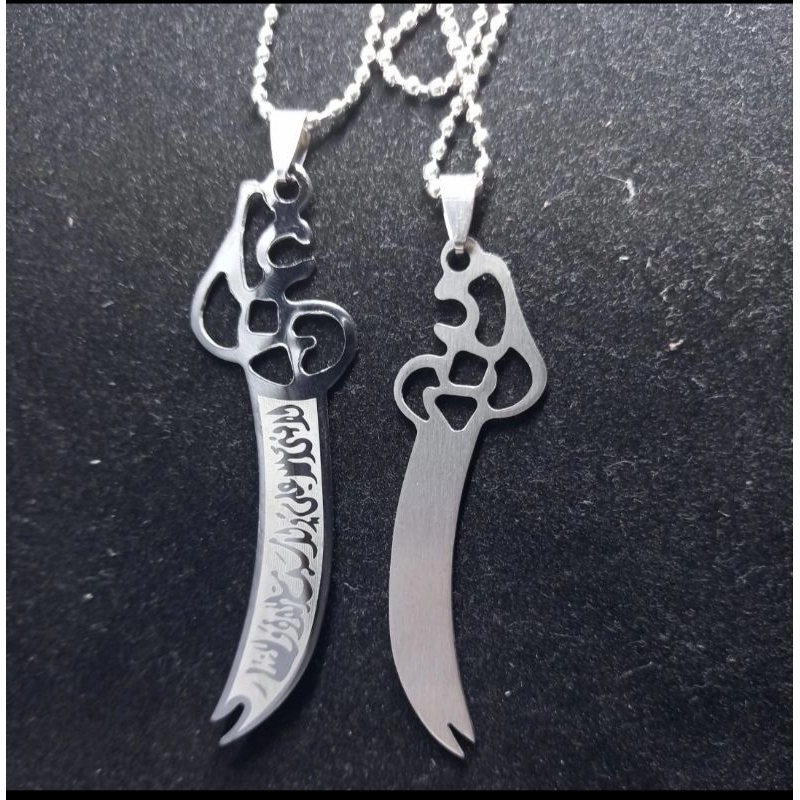 Kalung Pedang Zulfikar  Asli dari Iran