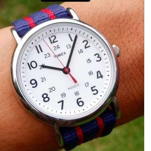 Timex Weekender Indiglo
