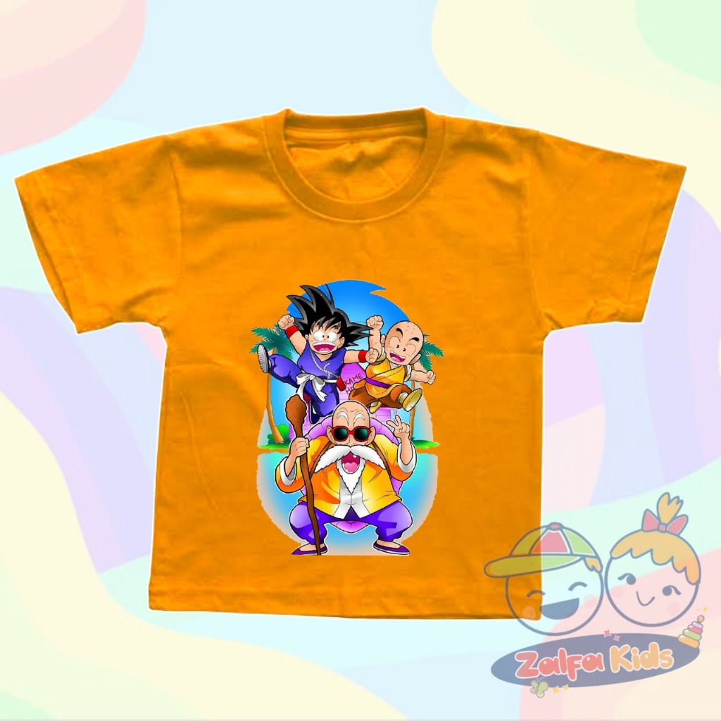 BAJU ANAK KAOS ANAK DRAGON BALL