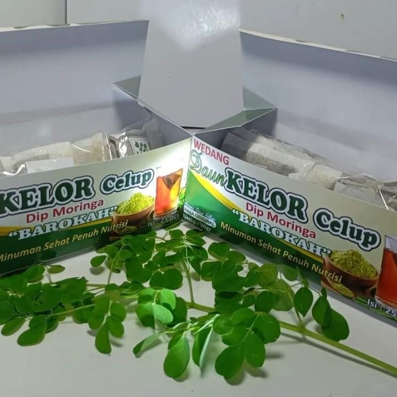 

Wedang daun KELOR CELUP