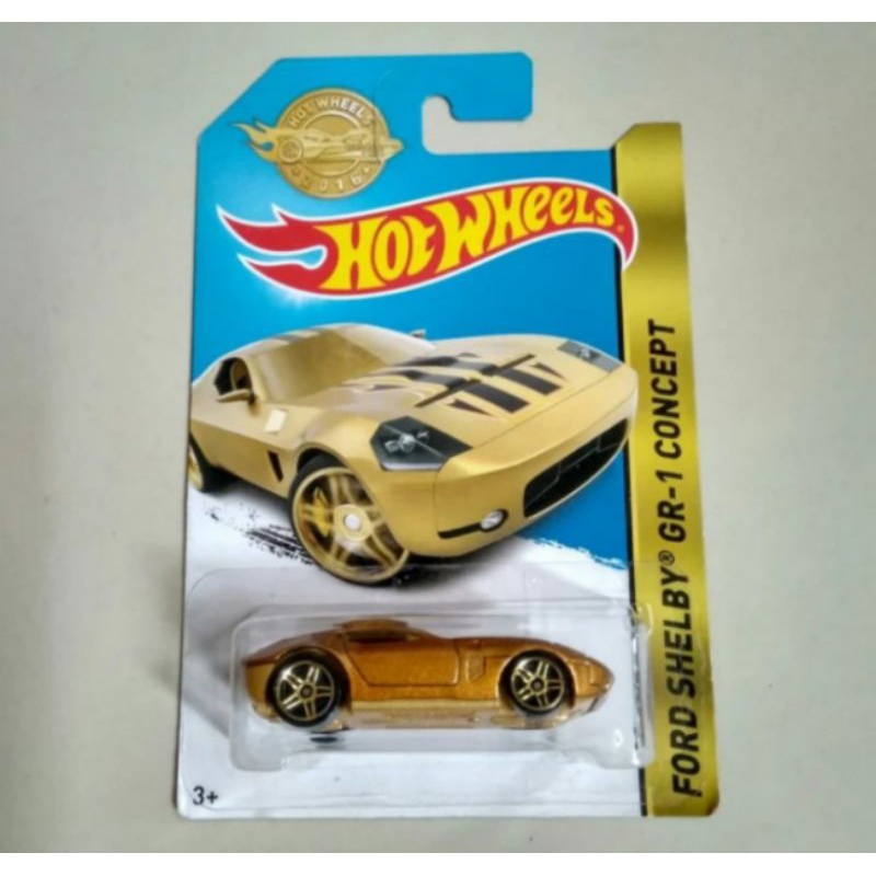 Hot Wheels Ford Shelby GR-1 Concept Gold