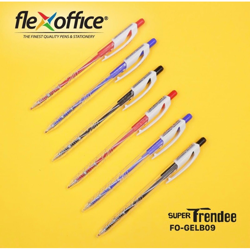 

bolpoin trendee by flexoffice / pulpen trendee 0.6mm / bolpen trendee 0.6mm