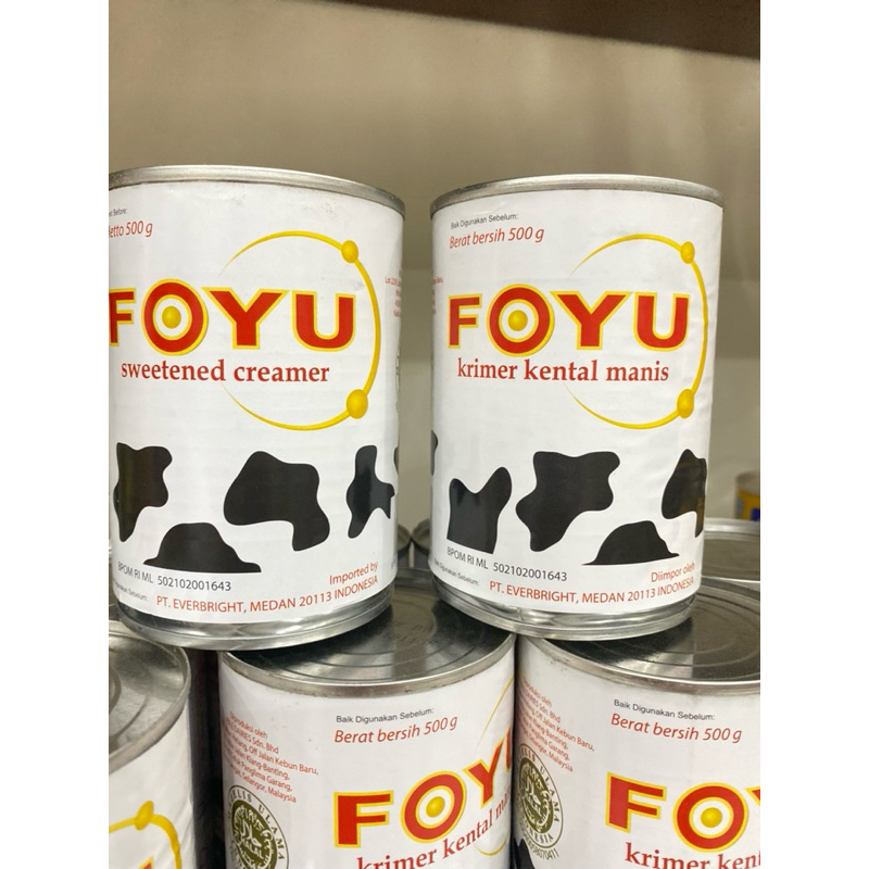 

500gr susu foyu / susu creamer / susu krimer / susu kaleng/ susu kental manis