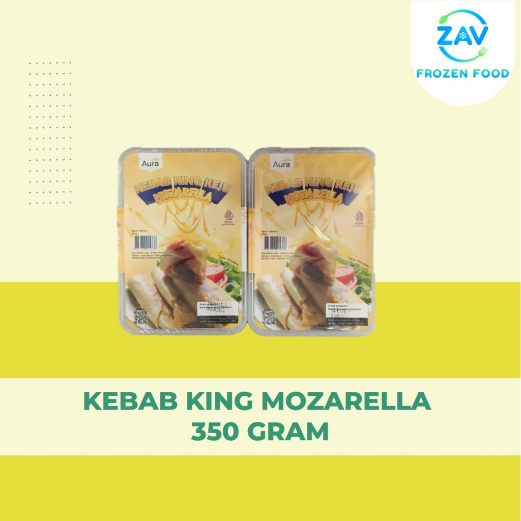 

KEBAB KING MOZARELLA 350 GRAM