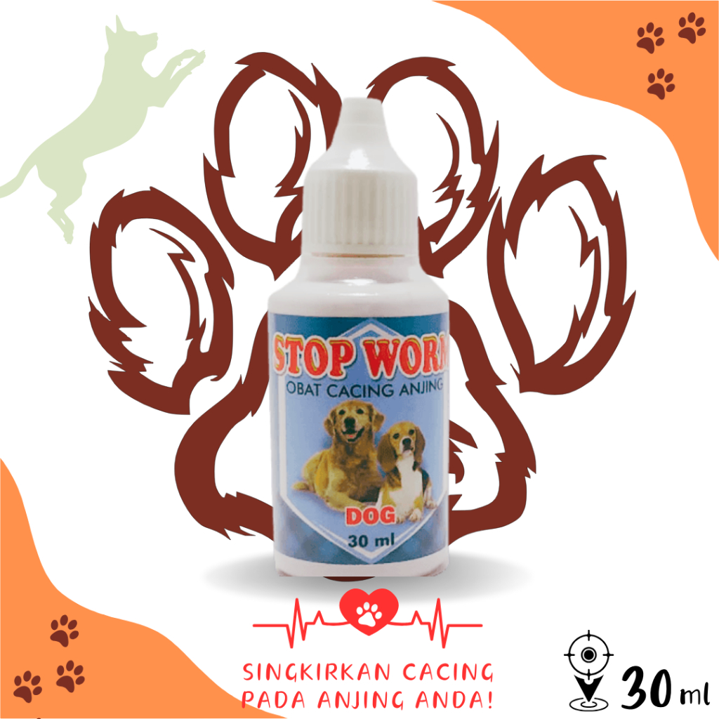 obat cacing untuk anjing / stop worm anjing / obat cacing anjing / obat cacing anjing terampuh
