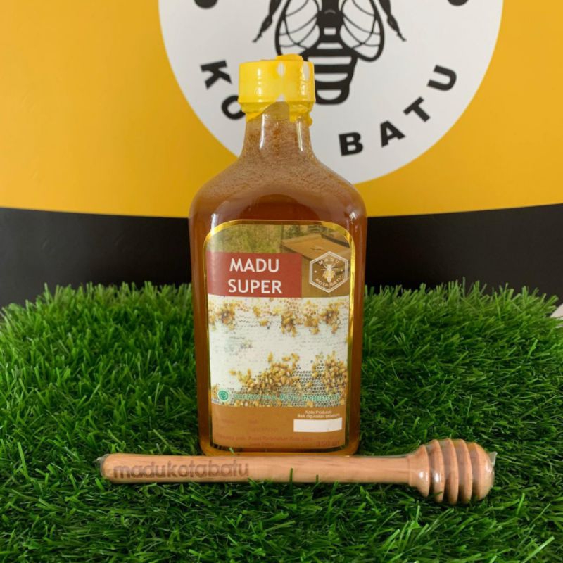 

Madu Asli Murni Super 3 IN 1(Madu, Beepolen, Royal Jelly) Netto 350 gr