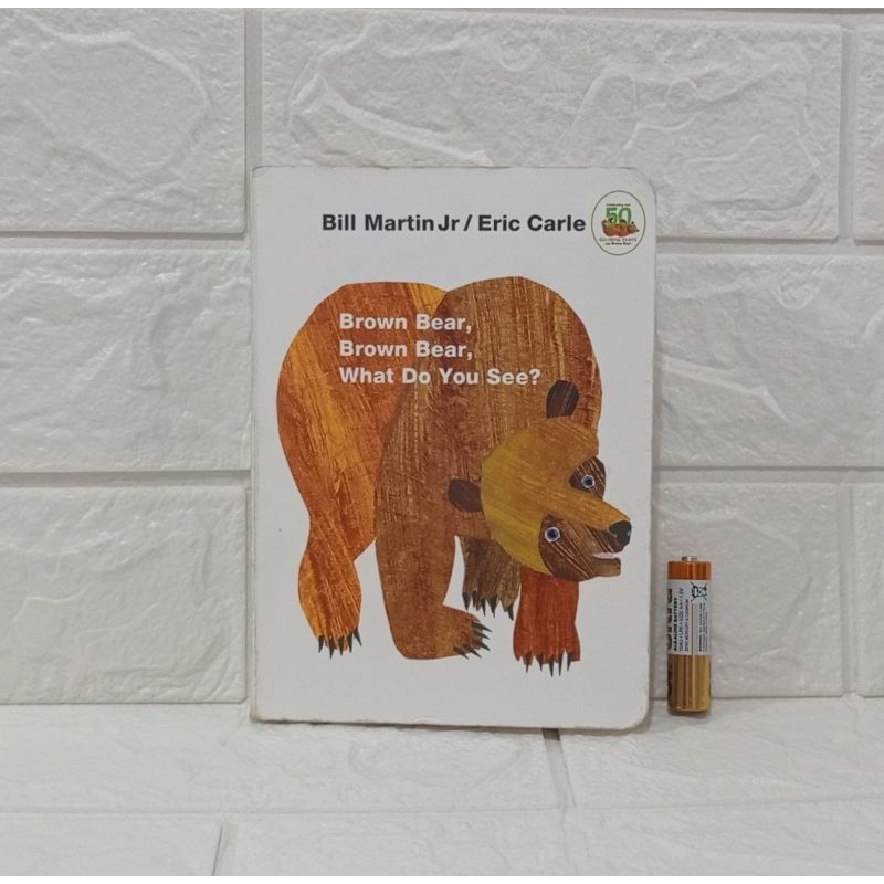 Buku Brown Bear Eric Carle Preloved