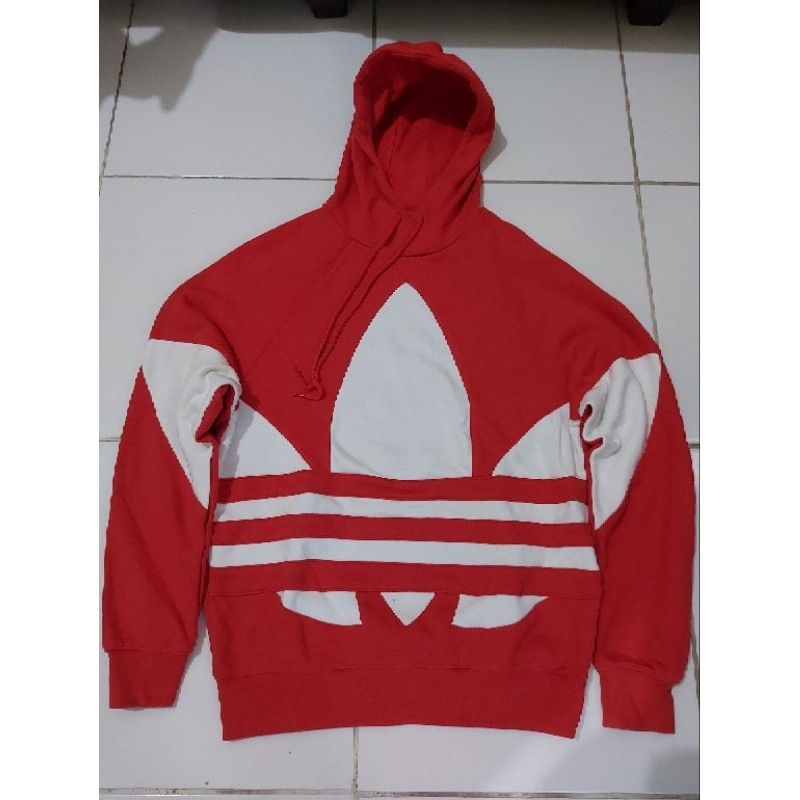 Hoodie adidas tripoil made in indonesia original