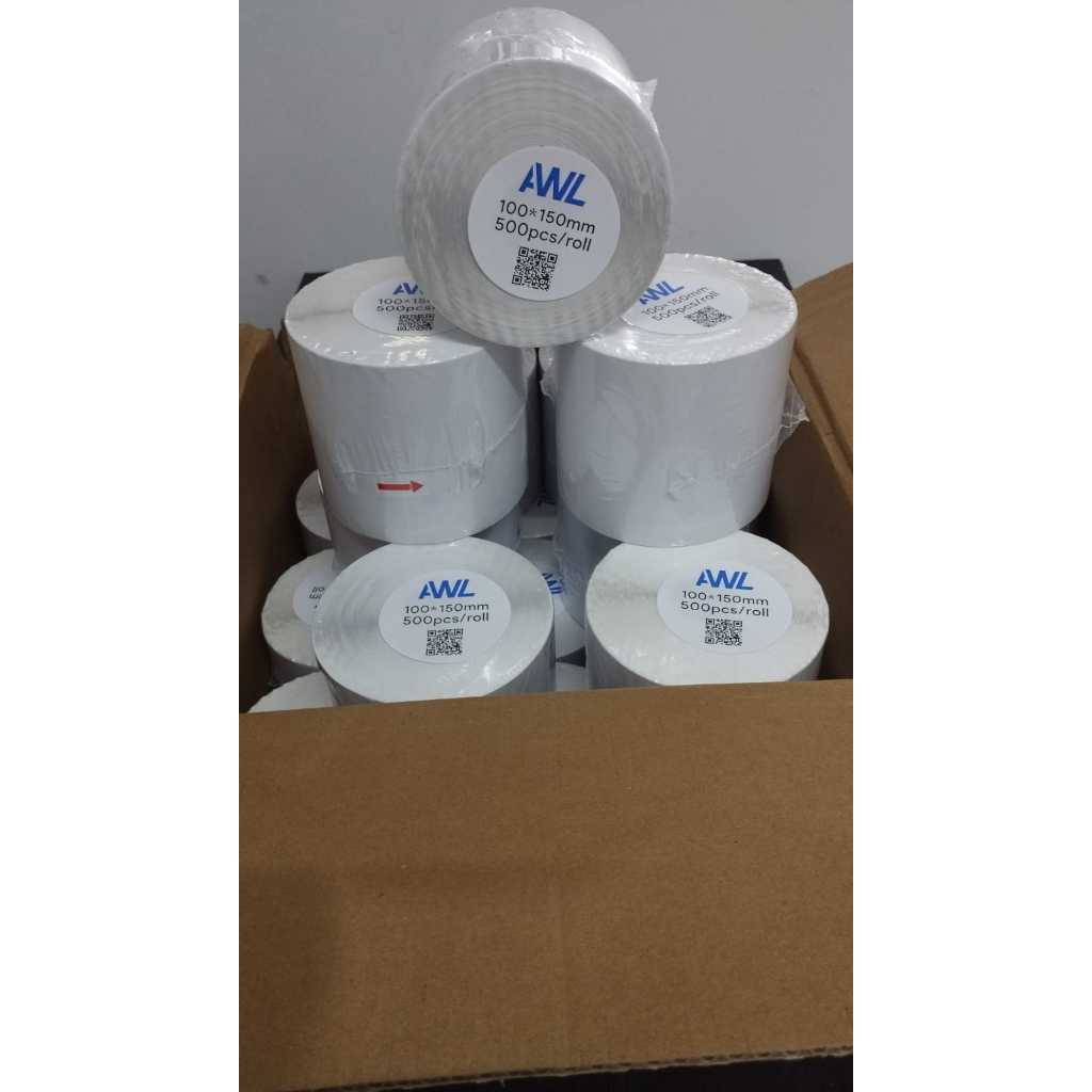 

lkjj LABEL STICKER THERMAL 100x150 BARCODE