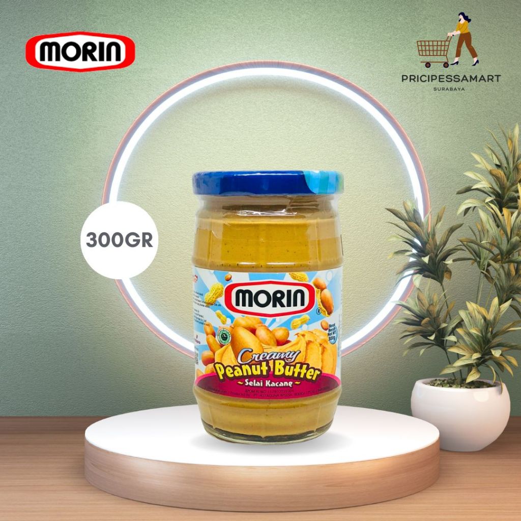

MORIN PEANUT BUTTER CREAMY 300GR