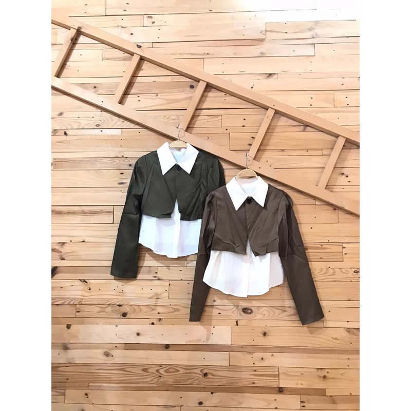 ATASAN WANITA/ATASAN KEKINIAN/BLOUSE KEKINIAN/BLOUSE KOMBI