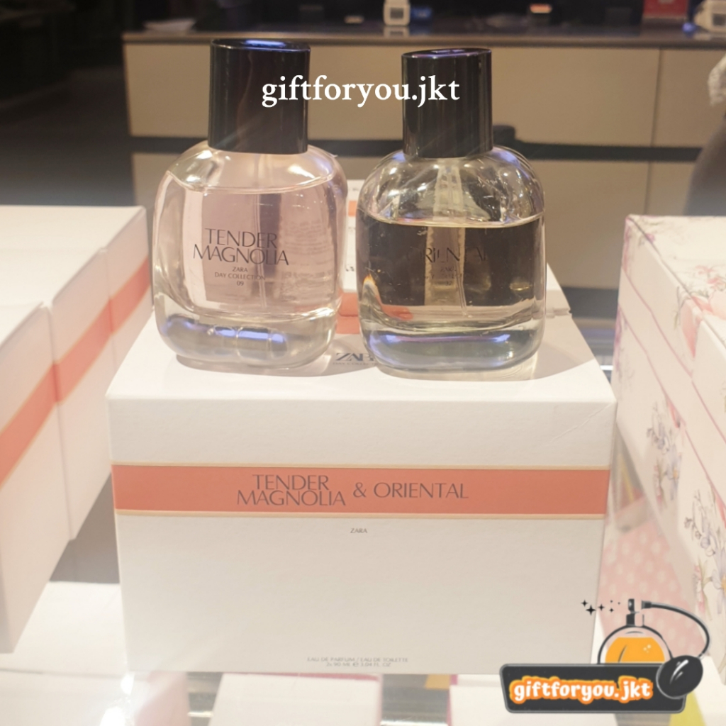 Parfum Zara Tender Magnolia Oriental EDP Original Wanita Woman Perfume Cewek Eau De Parfum Official 