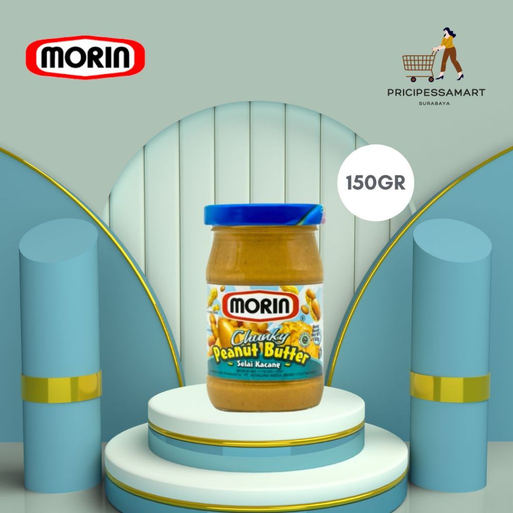 

MORIN PEANUT BUTTER CHUNKY 150GR