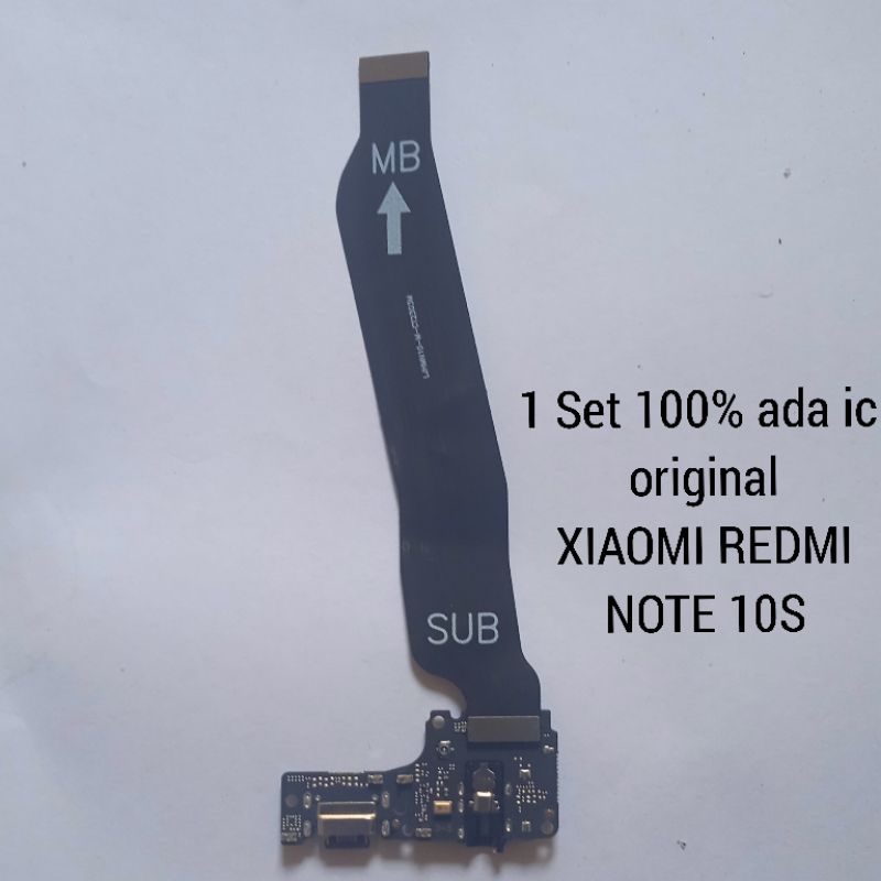 fleksibel board 1set xiaomi redmi note 10S + ic original + ic xiaomi redmi note 10S