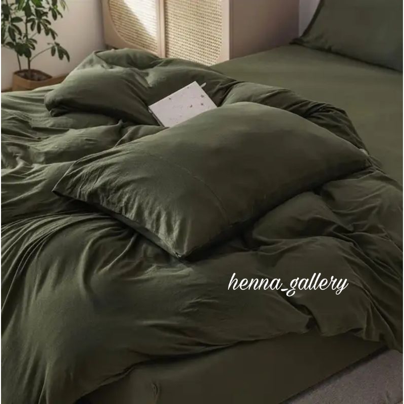 Sprei Tncls Sutra Organik polos 80s