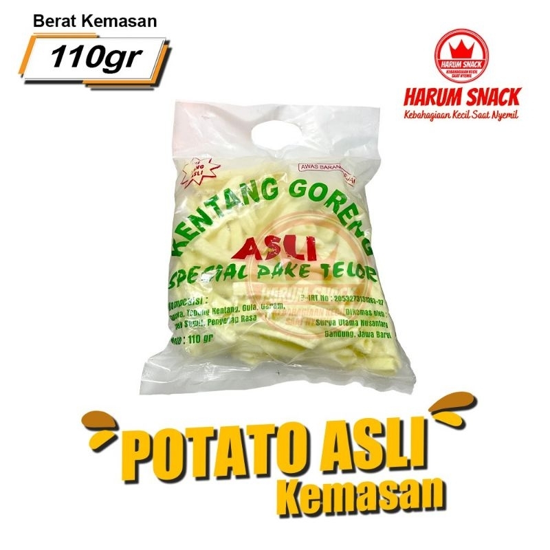 

POTATO STIK 130 Gram [Harum Snack Official] WITH SAUCE CEMILAN ENAK GURIH