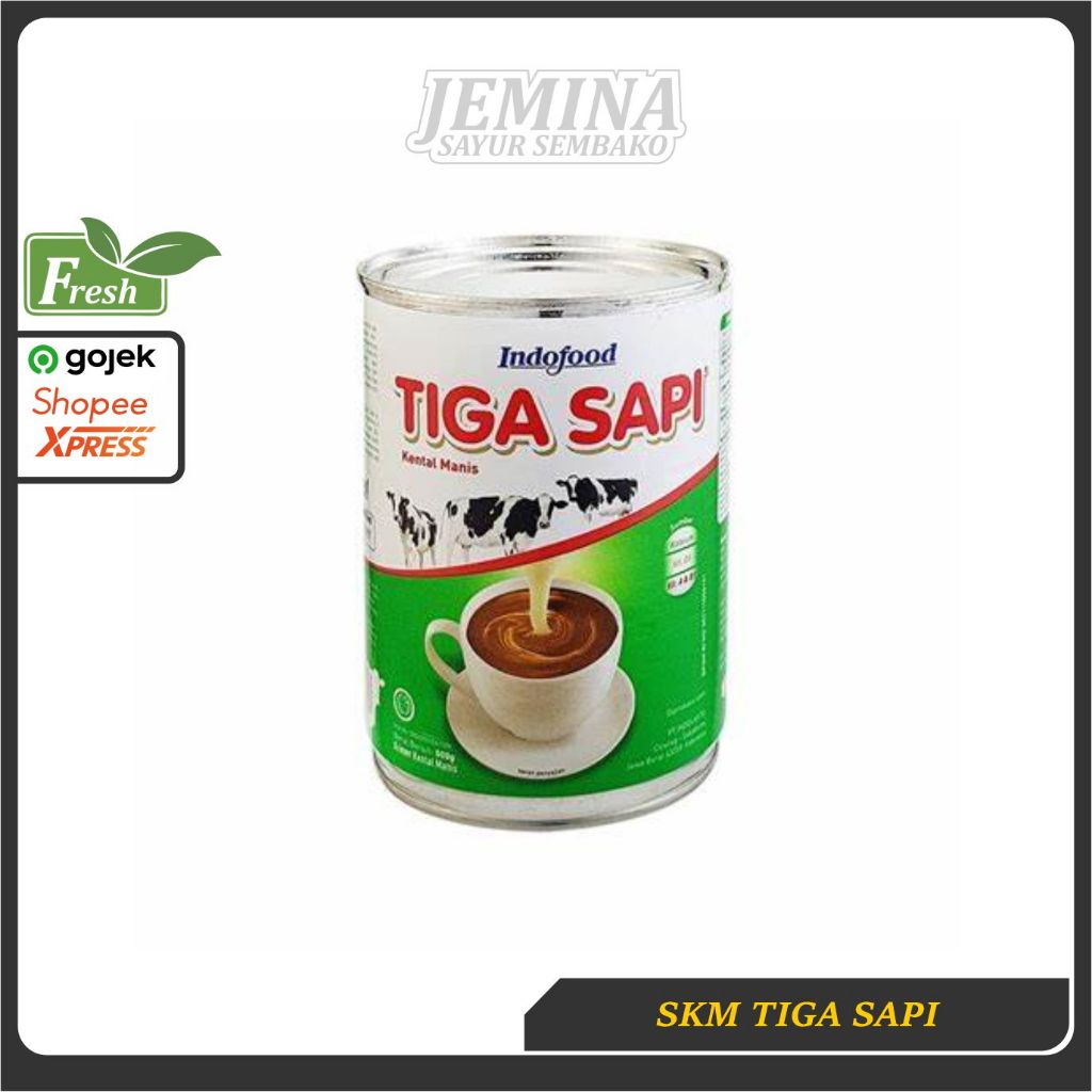 

SKM Tiga Sapi 490gr / Susu Kental Manis 3 Sapi