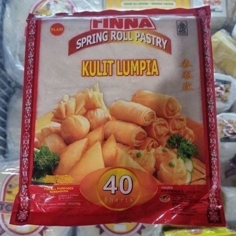 

Finna Kulit Lumpia Spring Roll Pastry (8,5 inch) 500gr